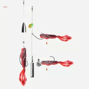 Shas 10 Cái Mồi Cá Crawfish Mồi Câu Cá Mồi Câu Cá Nhân Tạo Mồi Mồi