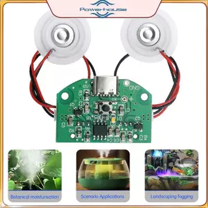 Mô-đun tạo độ ẩm USB POWER Bảng điều khiển đôi Mô-đun giao diện máy phun sương siêu âm DIY.
