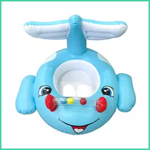 Phao bể bơi Trẻ em Chống rách Cá voi dễ thương Hỗ trợ bơi Bể bơi Đồ chơi bơm hơi cho trẻ em từ 3 đến 6 bãi biển sonlekvn