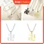 KIN Hợp Thời Trang Phật Giáo Swastika Mặt Dây Chuyền Vòng Cổ Anime Hiện Đại Lấy Cảm Hứng Từ Xương Đòn Dây Chuyền