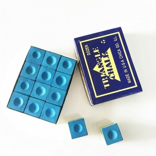 Hộp 12 viên lơ bida. Cục lơ bida, viên lơ bi a, cục thoa lơ bi a. -PST99