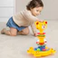< Pluscloth > Đồ chơi báo chí hình con hươu cao cổ hoạt hình cho trẻ em – Bóng nhảy xoay Đồ chơi giáo dục tương tác cho trẻ mới biết đi Bé trai Bé gái – Quà tặng chơi học tập vui nhộn Phim hoạt hình Tiger T