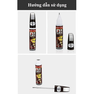 Bút Tẩy Màu Đỏ, Bạc, Trắng, Đen Nano Xóa Vết Trầy Xước Sơn Dặm Cho ô Tô, Xe Hơi, Xe Máy
