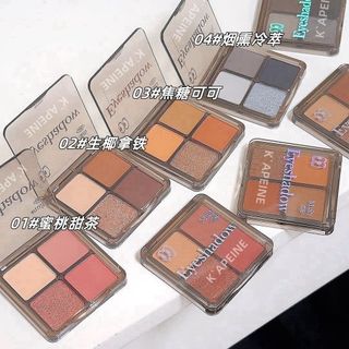 Bán Capell Daydream Bảng Phấn Mắt Bốn Màu Màu Đất Khói Mờ Ngọc Trai Trang Điểm Giá Rẻ Hàng Ngày Highlighter Làm Sáng