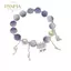 PNPIA- Nữ Thời Trang Bé Gái Vòng Tay Tím Hàn Quốc Lông Bướm Handmade sel Trang Sức Cho Bạn Bè Tập Hợp Hiện Tại