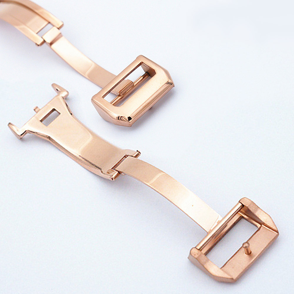 Thép không gỉ 304 Khóa Đồng Hồ Khóa Cho IWC Portugieser Phi Công Mới Lạ Portofino Aquatimer Gấp Đồng Hồ Khóa Cho Nam Nữ Nút Thay Thế