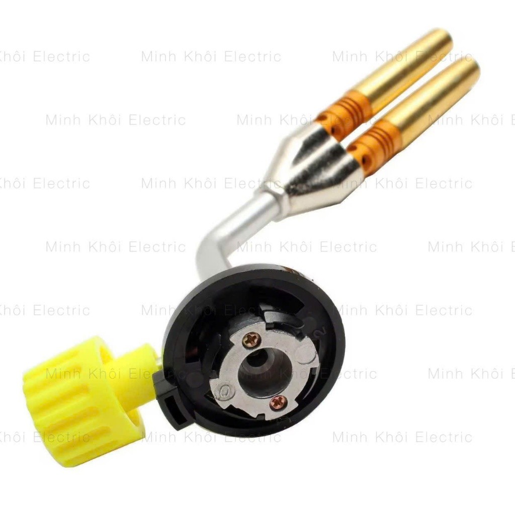 Đèn khò ga mini ống đôi,đầu khò ga 2 nòng,đèn khò gas,đầu khò gas,khò ga cầm tay,khò ga đồng,khò lửa cầm tay,quẹt lửa