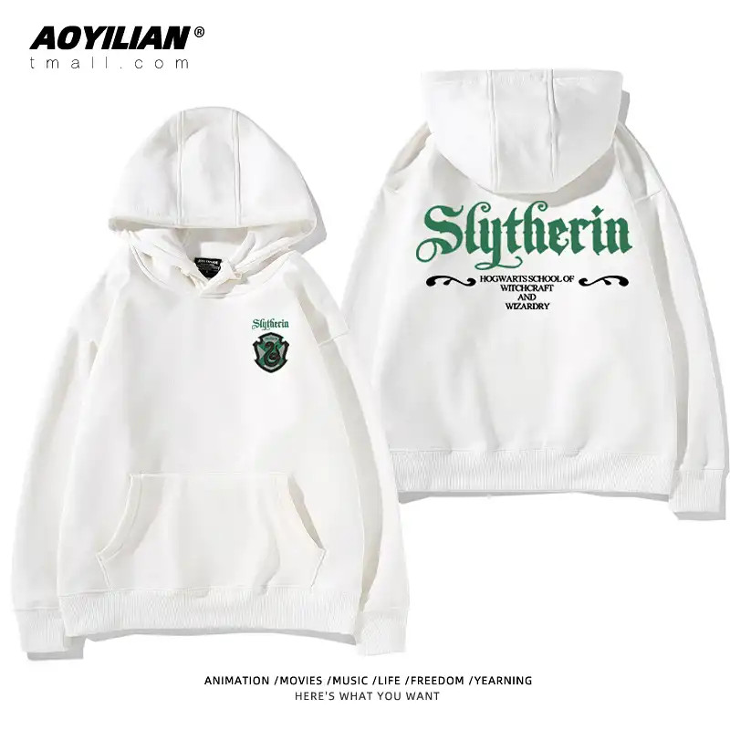 Harry Potter Hogwarts Học Viện Slytherin Glenfendor Đồng Phục Trường Đại Học Đồng Phục Có Mũ Trùm Đầu Áo Khoác Co