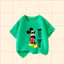 Áo thun in hình Mickey, áo phông cộc Disney tay chất COTTON thoáng mát dành cho bé trai