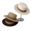 ESSENCEH Top Hat dành cho nữ, Mũ nỉ phẳng thanh lịch trang trọng, Có thể điều chỉnh Retro Vành rộng Mũ Fedoras Lễ hội đám cưới