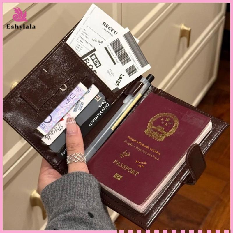 Ví đựng hộ chiếu du lịch chặn RFID có ngăn đựng thẻ cho nam và nữ [MỚI]
