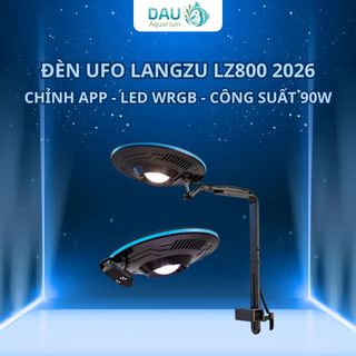 Đèn UFO LangZu LZ-800 Chỉnh APP, Chỉnh Màu 4 Luồng WRGB Kết Hợp 14 Chế Độ, Led Vệ Tinh Cao Cấp