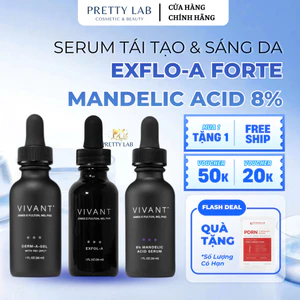 Serum Vivant Exflo-A Forte Mandelic Acid 8% Tái Tạo, Làm Sáng Da