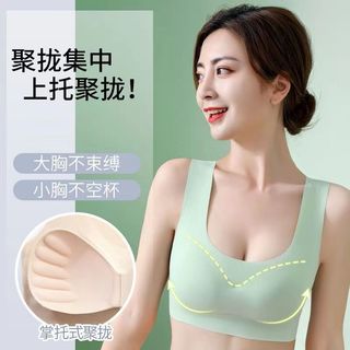 Áo ngực thể thao liền mạch dành cho nữ Áo ngực thoải mái thoáng khí không dây 0513