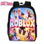 Ba lô trẻ em in họa tiết trò chơi ROBLOX Túi đi học trẻ em nhẹ hợp thời trang 12 inch