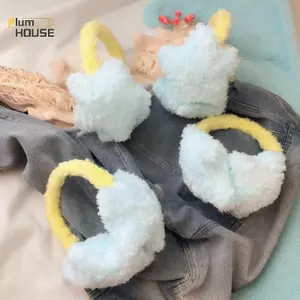 PlumHOUSE Tai Nghe Ngôi Sao Dễ Thương Sang Trọng Lông Tơ Ngoài Trời Ấm Áp Chống Gió Bịt Tai Kawaii Ngọt Ngào Đi Xe Đạp Tai Mùa Đông Ấm Áp Phụ Kiện Ngoài Trời VN