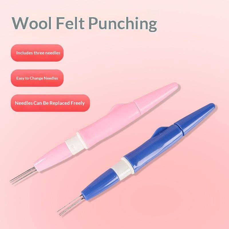 SWEET Len nỉ Bút kim 7 Thay thế kim tiện dụng Công cụ nghệ thuật DIY cho Qui Felting Bộ người đam mê nhà n