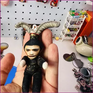 YT4 Theo đuổi Quạt Ngọc Changyu Xie Zheng Plushie Trừu Tượng Chuột Khô Sang Trọng Túi Charm