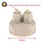 {TB & Bag} 2 Chiếc Hệ Thống CO2 Bể Cá Van Ống Guage Nắp Chai Bể Cá Thực Vật Sống Máy Khuếch Tán Không Khí Dụng Cụ Phát Điện.
