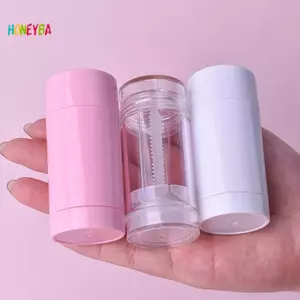 < Honeyba > 30g Hộp Khử Mùi Rỗng Chai Xoắn Nhựa Có Thể Đổ Lại Cho DIY Pha Lê Tự Nhiên Khử Mùi Sti Mỹ Phẩm Ống Đẹp