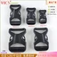 Khóa Nhựa Chữ Thập Rỗng Hình Chữ V Điều Chỉnh Khóa Phụ Kiện Hành Lý Túi Đi Học Khóa Trẻ Em-Mẹ Khóa Ba Lô Có Khóa26051416