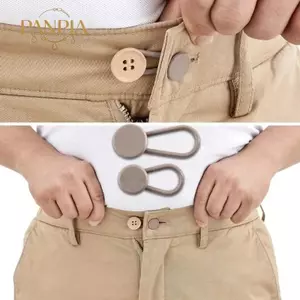PNPIA- Quần thun mở rộng Bule với độ căng cao su có thể điều chỉnh để giảm thắt lưng Nam Nữ Mặc hàng ngày Văn phòng Trường học