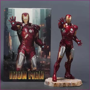 YT4 The Avengers Nhân Vật Hành Động Người Sắt Và Black Panther Đứng Mẫu Búp Bê Đồ Chơi Cho Trẻ Em Trang Trí