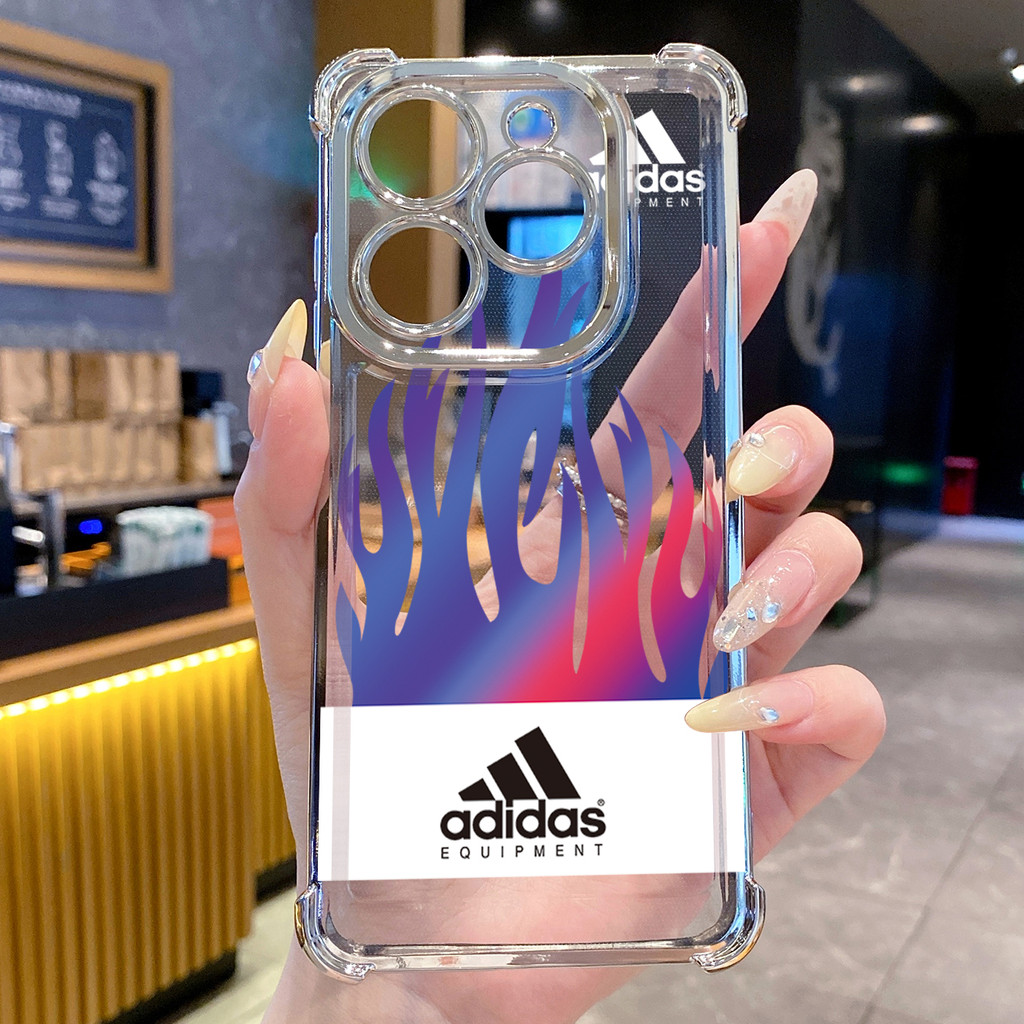 Tương thích với Infinix Hot 50i 40i 40 Pro 30 Play Note 30 Smart 9 8 Adid Fire Clear Mạ Case Chống rơi