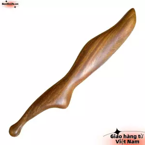 Gậy bấm huyệt NORDICLIFE, Dụng cụ cạo kinh tuyến Trị liệu bàn chân Massage điểm Stick, Nút bấm bấm Cổ Trị liệu bằng gỗ đàn hương Massage toàn thân