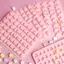 Luckyew Mix Trái Cây Động Vật Silicon Khuôn Socola Thỏ Cá Fudge Kẹo Thạch Khuôn Hình Học Trái Tim Bánh Trang Trí Nướng Bánh Khay Đá Quà Tặng TQ
