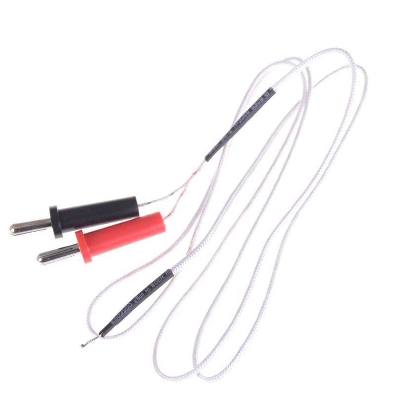 JCSYFAC K Loại Cặp Nhiệt Điện Cảm Biến Đồng Hồ Đo Nhiệt Độ Chuối Cắm 1000mm Mới