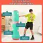 Túi đấm bốc đấm bốc bơm hơi Huấn luyện thể dục Quyền anh Sa PVC Thể thao Chiến đấu cột Đồ chơi trẻ em Quyền anh Chiến đấu áp lực Túi cát mới