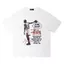 Người trợ giúp Michael Joe No. 23 Bulls Cotton Nguyên Chất Áo Thun Ngắn Tay Nam Nữ Dáng Rộng Nửa Tay Nam Top ji