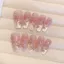 Nguyên Chất Handmade Có Thể Đeo Móng Tay Ánh Trăng Galaxy Miếng Dán Có Thể Đeo Được Quang Trị Liệu Móng Tay Đá Trong Suốt Gradient Làm Trắng Phổ Biến