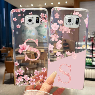 Ốp Điện Thoại Cho Samsung S6 Edge Plus Ốp Lưng Chữ Đẹp Trong Suốt Mỏng Mềm Silicon Dành Cho Samsung Galaxy S6 Edge + Vỏ