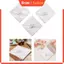KIN Nữ Bé Gái Cotton Thêu Vuông Khăn Nữ Vintage Hoa Ren Hanky