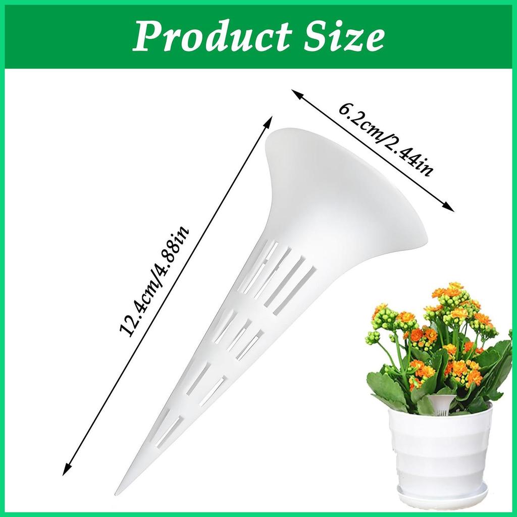 Cọc tưới nước sâu 5 miếng Phễu sục khí rễ sâu Máy tưới nước cho cây trồng trong chậu Cây nho trái cây jiwvn