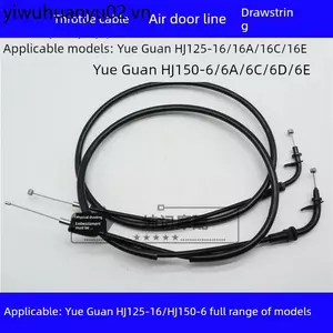 Thích hợp cho Haojue Yueguan HJ125-16 / HJ150-6A6C6D6E Dây ga xe máy Dây kéo ga