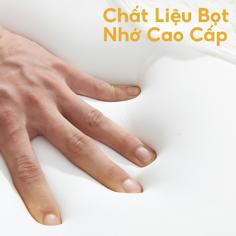 Gối Tựa đầu ô Tô Cao Cấp Gối Tựa đầu & lưng, Thiết Kế Công Thái Học, cho ghế ô tô Awesome - Phụ kiện nội thất ô tô