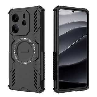 Ốp Điện Thoại Tản Nhiệt Từ Tính Mạnh Mẽ Cho Redmi Note 15 14 13 12 Pro Plus 15C 14C 13C 4G 5G Vỏ Chống Rơi Bốn Góc