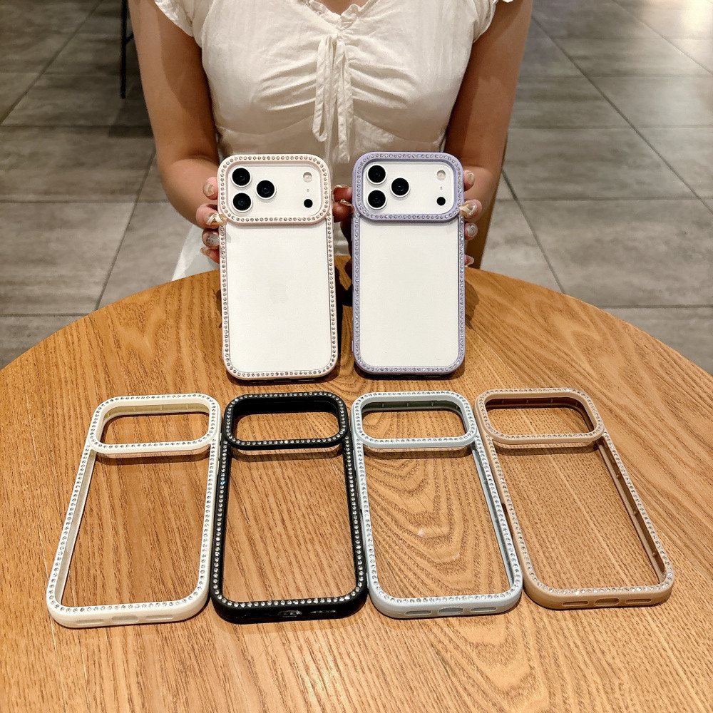 Ốp Điện Thoại Trong Suốt Cho iPhone 17 16 15 14 Pro ProMax 17Air Plus Chống Sốc
