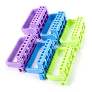 8 / 16Holes Nha Khoa Endo Tập Tin Giá Đỡ Tổ Chức Hộp Bảo Quản Tự Động Cố Định Mũi Khoan Nội Nha Chân Kênh Tập Tin Khối Nha Sĩ Dụng Cụ