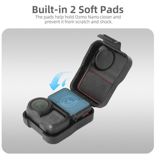 Dành Cho DJI Osmo Nano Hộp Bảo Quản Di Động Chống Va Chạm Và Trầy Xước Hộp Bảo Quản Chống Bụi Phụ Kiện