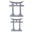 SA Bể Cá Cổng Torii Trang Trí Bể Cá Trang Trí Đá Nơi ẩn náu Hang Nhà