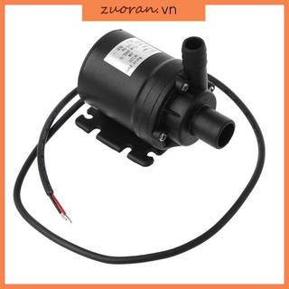 ZUOO 20W cho máy bơm nước chìm DC 12V chống nước Động cơ bơm năng lượng mặt trời 12V 800L H cho bể cá Đài phun nước cá cho bể cá