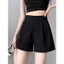 Phù hợp với tất cả các trận đấu Quần short dáng rộng mỏng hơn Nhìn chữ a Quần mặc bên ngoài Quần nhỏ màu đen thông thường 5.12