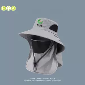 Mũ che nắng Mũ Eave lớn Mũ câu cá Mũ làm việc ngoài trời Leo núi Mũ đi bộ đường dài Chống nắng Mũ chống nắng Mũ chống nắng có thể tháo rời Mũ thể thao Đẹp