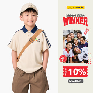 Áo thun trẻ em 2-8 tuổi YODY co giãn nhẹ cotton an toàn, thân thiện với làn da APK7107