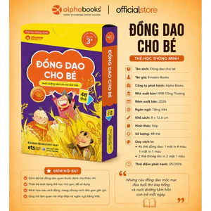 Sách - Đồng Dao Cho Bé - Flashcard Giáo Dục Thông Minh - Einstein Books (ETS)