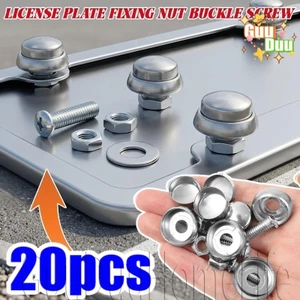 Vít cố định biển số ô tô - Chống rỉ sét, Chống ăn mòn - Chốt bu lông an ninh - Vít gắn bằng thép không gỉ - Bộ xe tải Xe máy / Giao hàng miễn phí